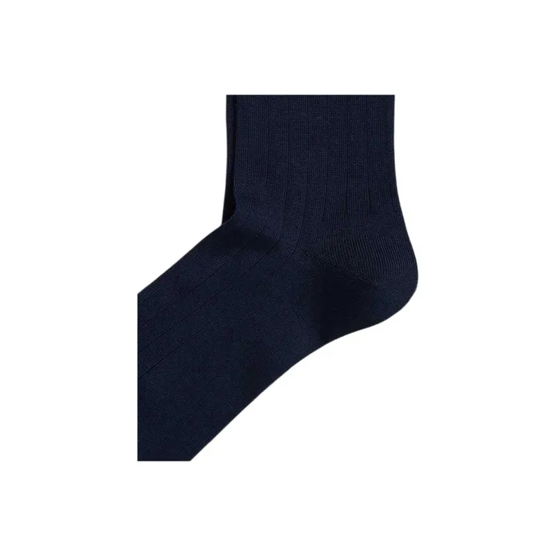 Polo Ralph Lauren SS25 Mid Calf Socks Men's 1 Pack Blue-3