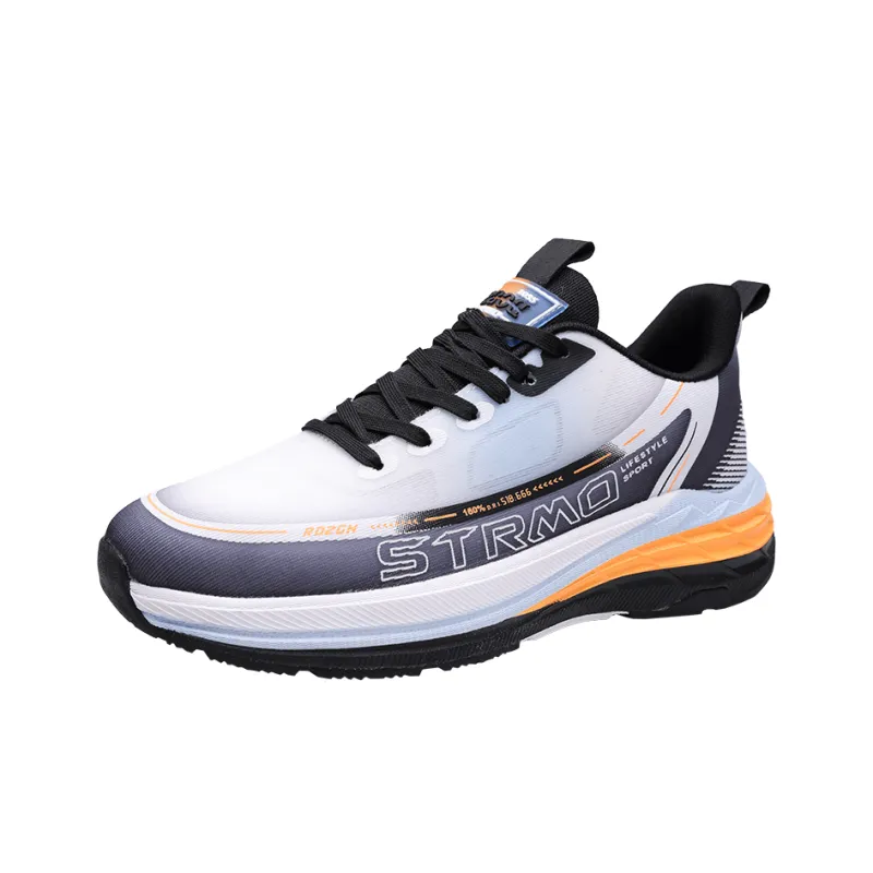 AMICNIEGD Slip Resistant, Abrasion Resistant, And Balanced Low Top Casual Training Racing Running Shoes Men's-0