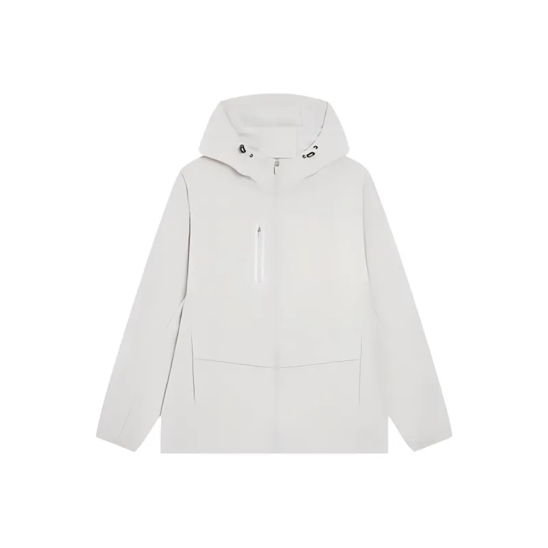 XTEP Variety Training Collection Jackets Coats Men's Misty Light Gray-0