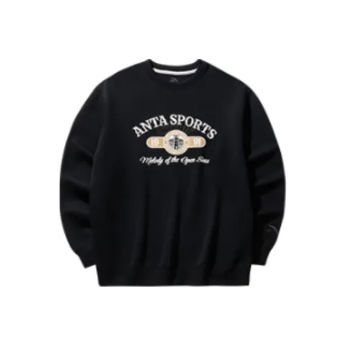 Anta Life Collection Sweatshirt Men's Basic Black