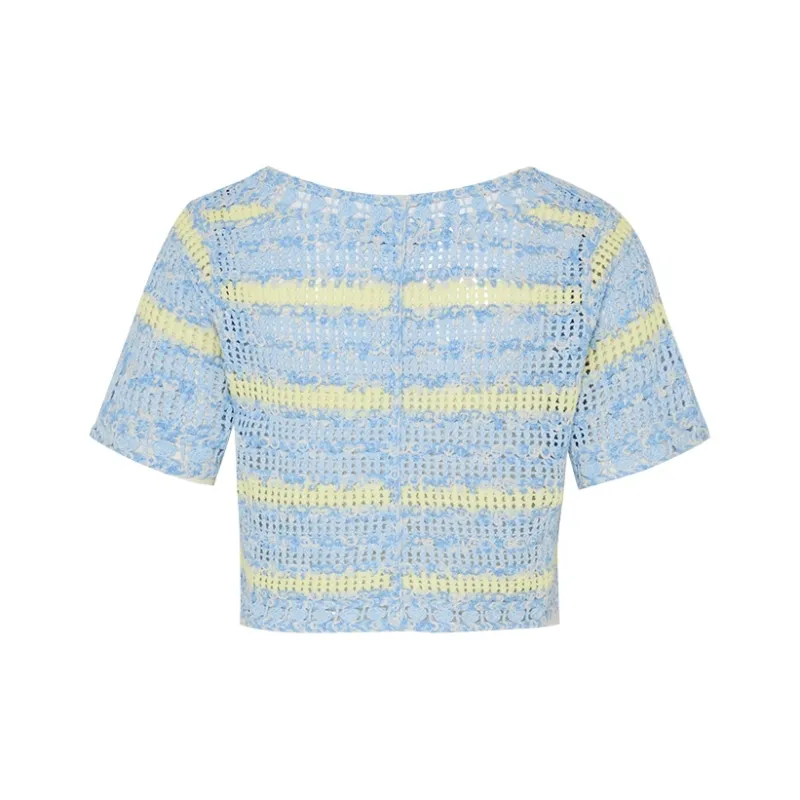 URBAN REVIVO Knitwear Women's Light Blue-1
