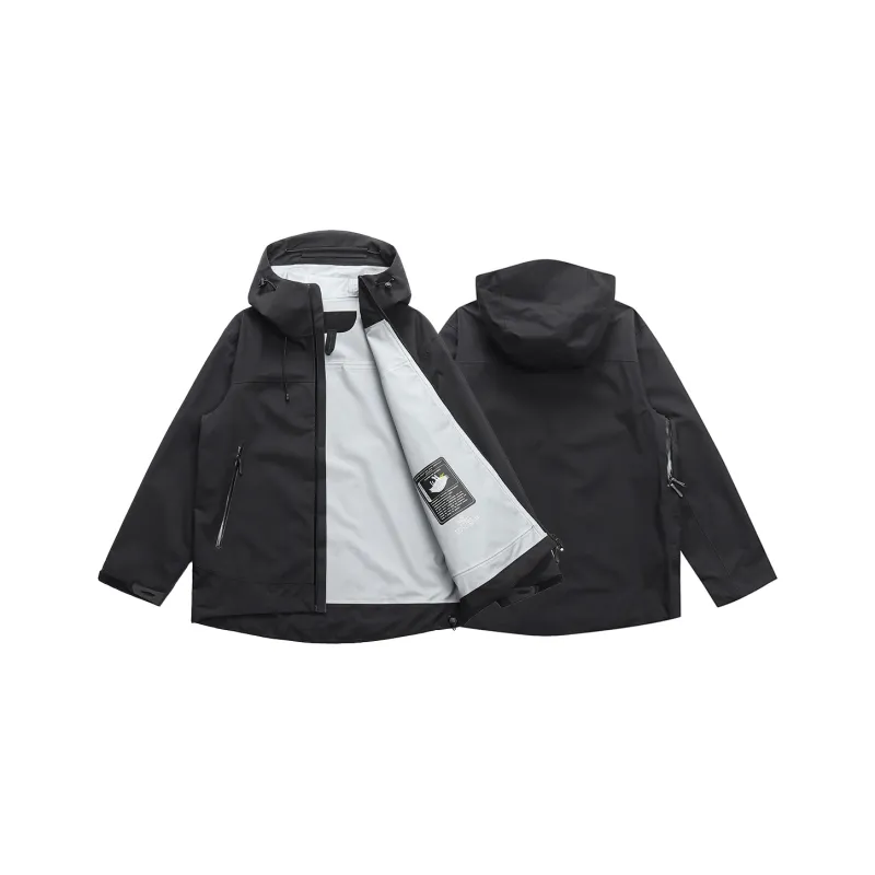 LIVINGTOWN Warm Breathable Water Resistant Windproof Windbreaker Jacket Unisex-0