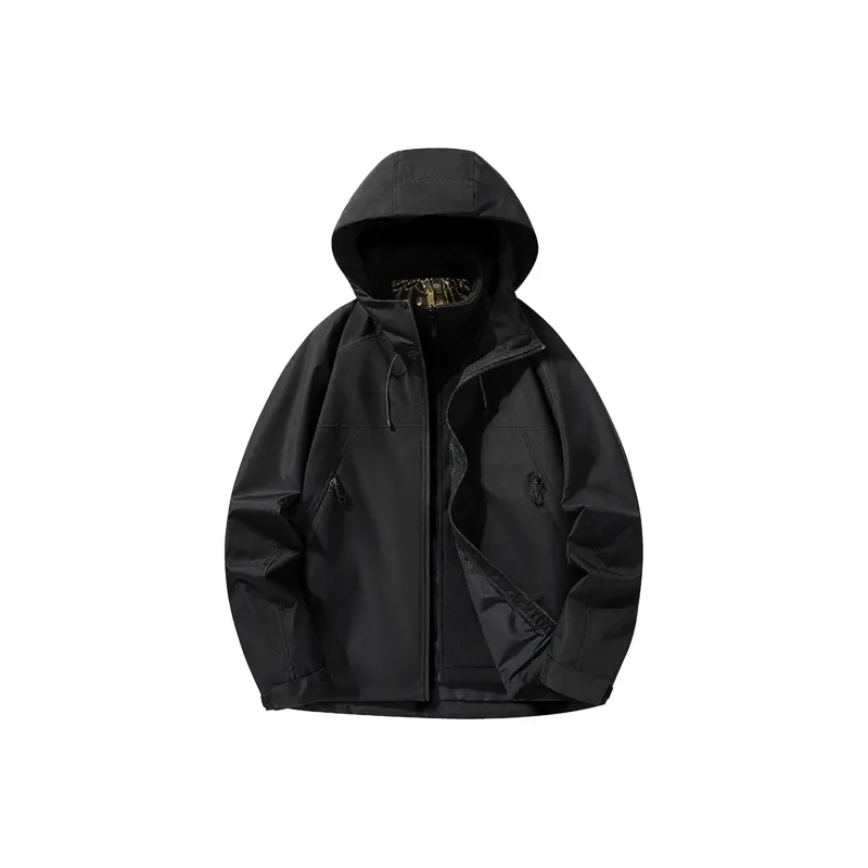VanCamel Waterproof And Windproof To Keep Warm Windbreaker Jackets Unisex-0