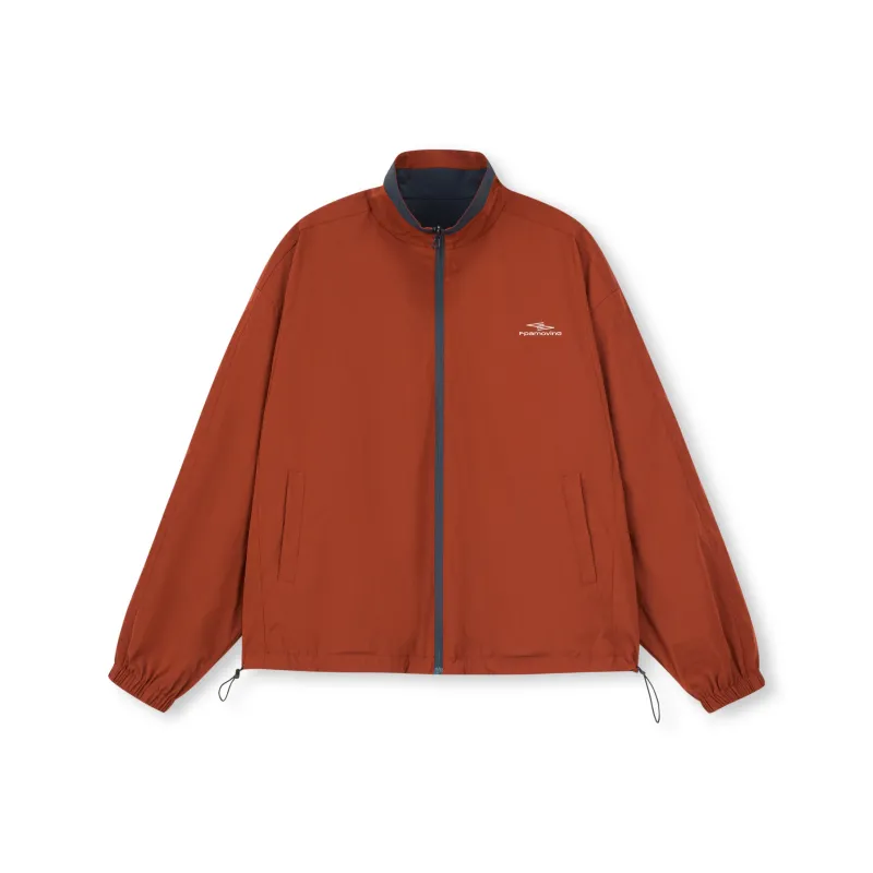 FPA ALWAYS MOVING Series Jackets Coats Unisex Navy Blue And Red-0