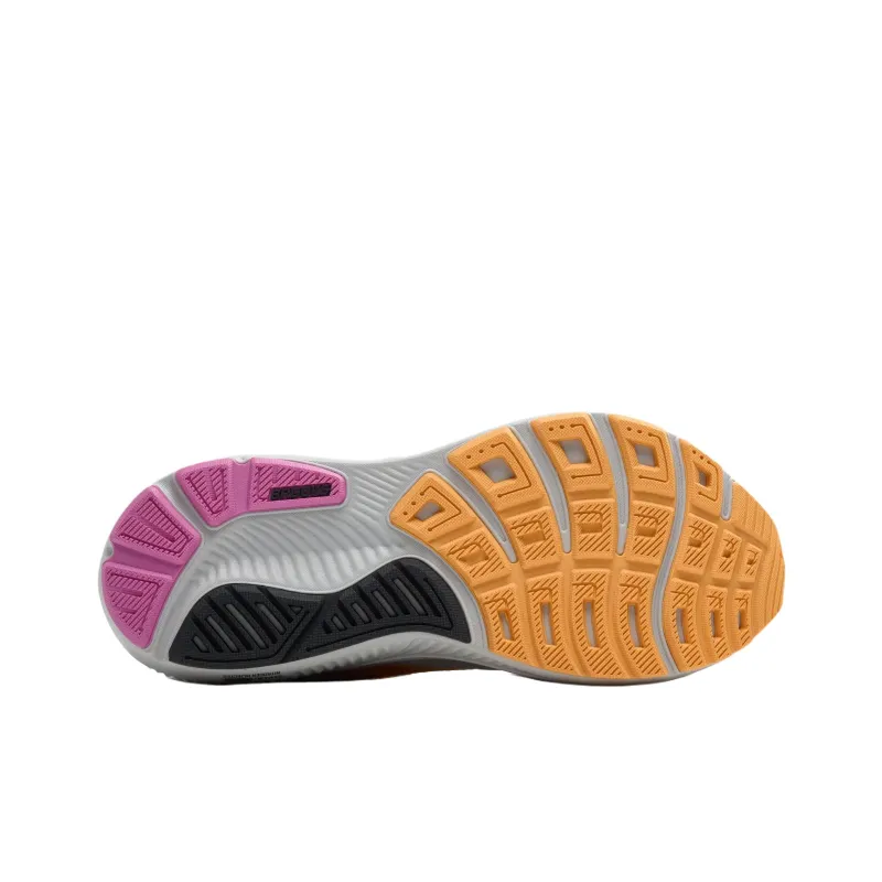 Brooks Anti Slip Wear Resistant Low Top Casual Running Shoes Women's Gray Pink-5