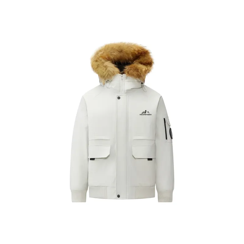 SWAMP AREA Parka Down Jacket Unisex-3