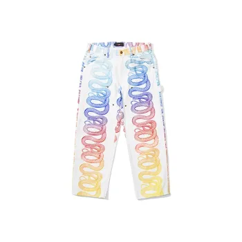 Supreme Hysteric Glamour Snake Double Knee Denim Painter Pant