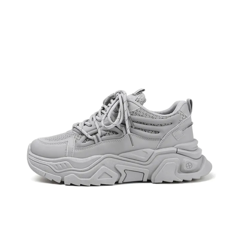 Yi Jiabao Wear resistant And Lightweight Low Top Chunky Sneakers Men's-8