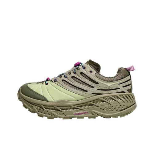 HOKA ONE ONE Stinson Evo OG Low Top Running Shoes Unisex Seaweed Green