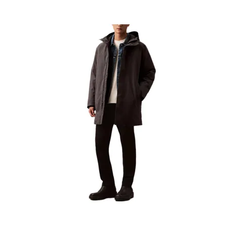 CALVIN KLEIN Down Jacket Men's Bronze