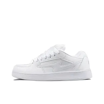 WJA Slip Resistant Cushioning Wear Resistant Low Top Skateboard Shoes Women's All White