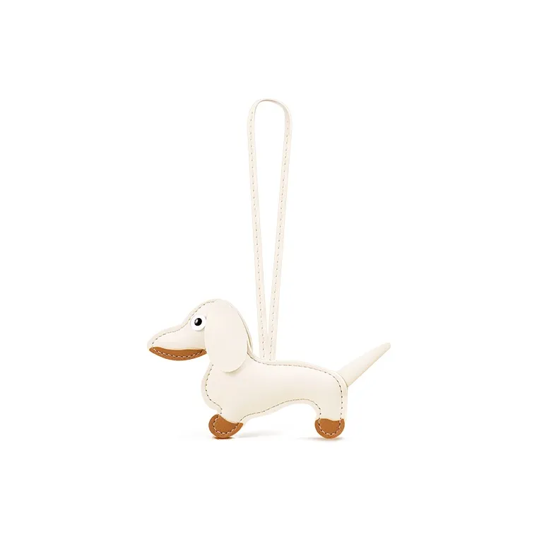 Jinnew PU Leather Keychains Unisex 8cm High-8