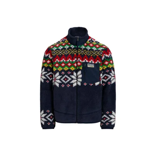 Polo Ralph Lauren Fair Isle-motif Fleece Jacket