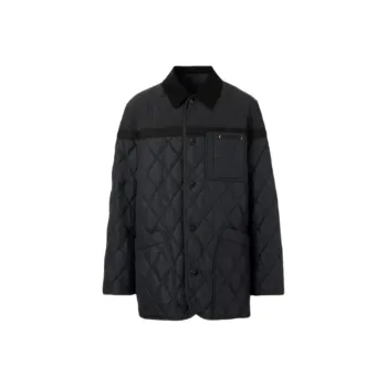 Burberry Jackets Coats Men's Dark Blue