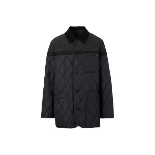 Burberry Jackets Coats Men's Dark Blue