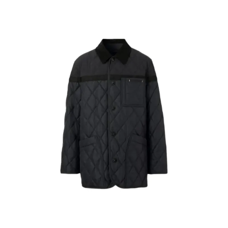 Burberry Jackets Coats Men's Dark Blue-0