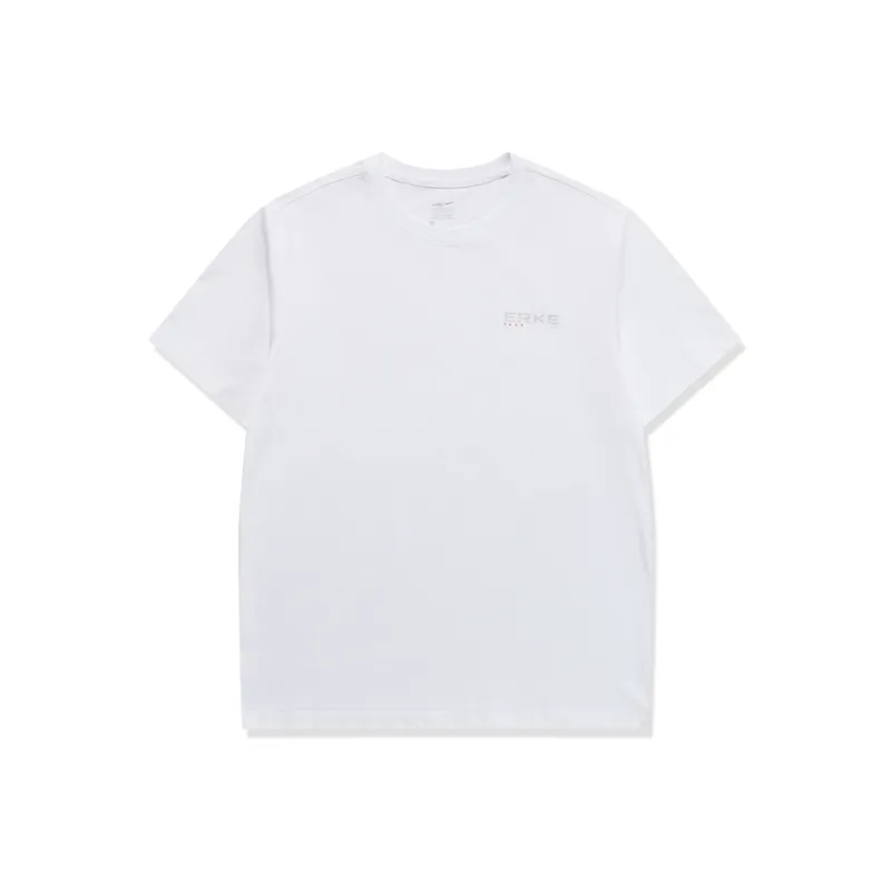 Erke Variety Training Collection T Shirt Men's True White-0