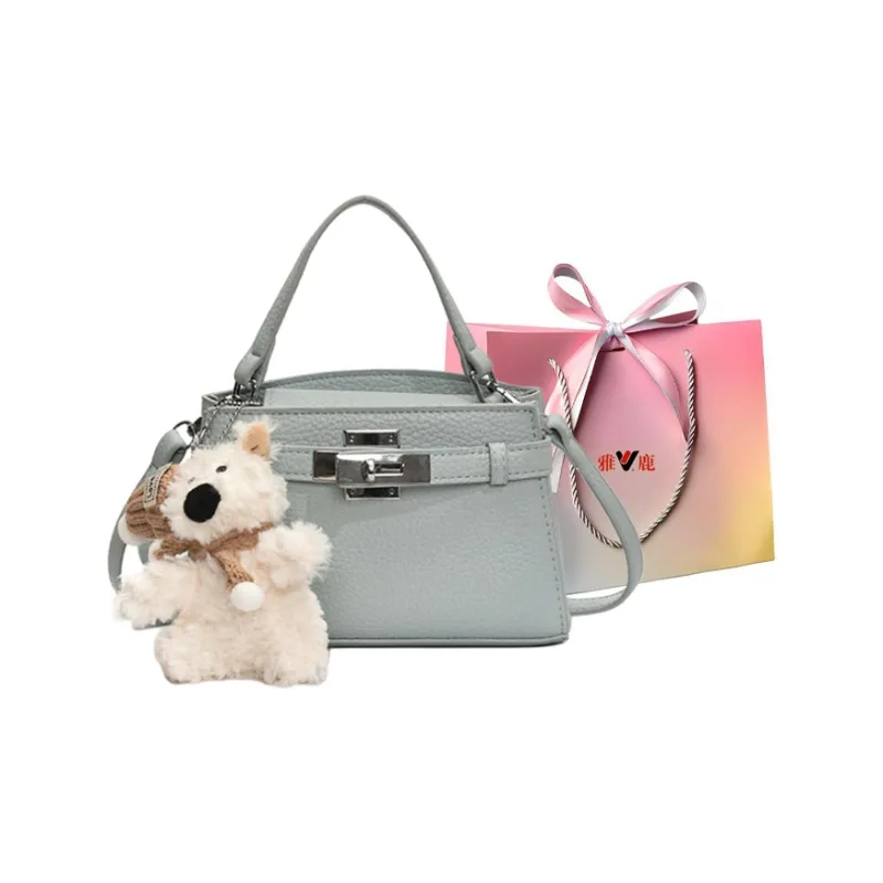 Yalu PU Handbag Regular Women's Black/Yellow/Blue/White-14