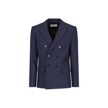 AMIPARIS Paris Double Breasted Long Sleeved Blazer
