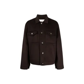 NANUSHKA Rhys Brushed Shirt Jacket