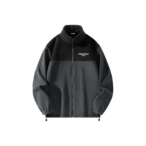Centennial Globe Velvet-feel Coat Unisex