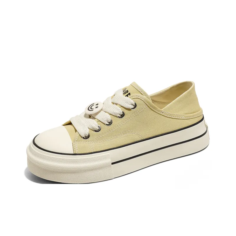 RENBEN Breathable And Lightweight Low Top Canvas Shoes Women's-1
