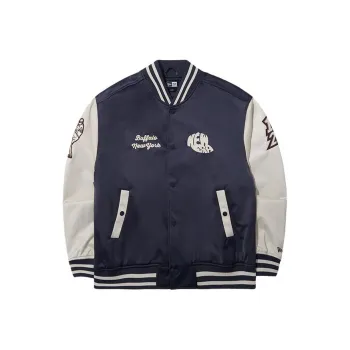 New Era Baseball Jacket Unisex Navy Blue