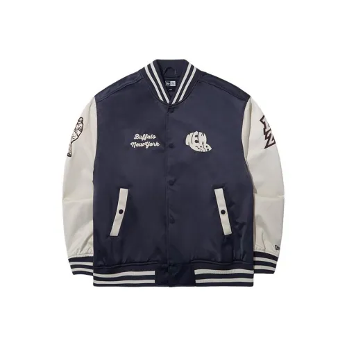 New Era Baseball Jacket Unisex Navy Blue