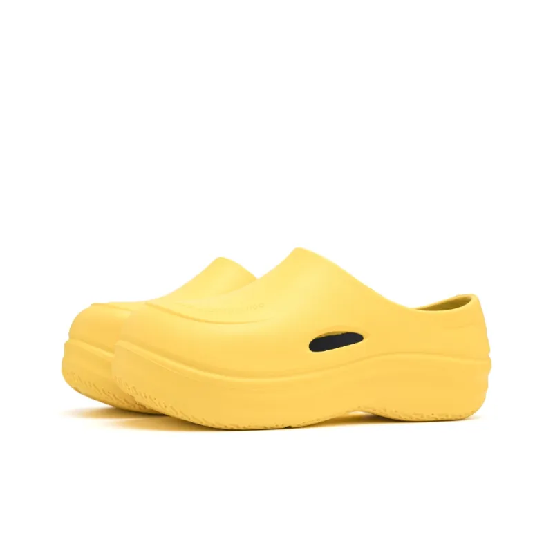 UNCLEWEN EVA Abrasion Resistant Slip Resistant Closed Toe Slippers Women's-30
