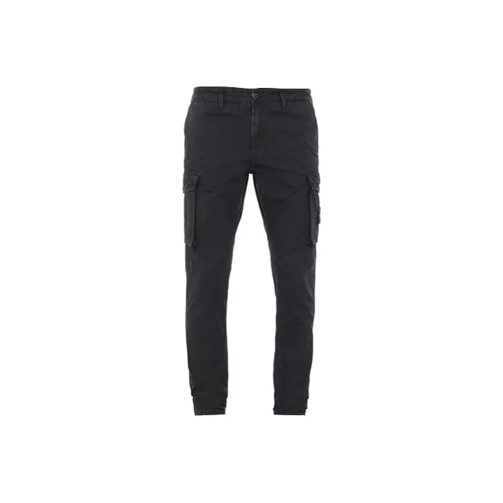 STONE ISLAND Cargo Pants Men's Black-0