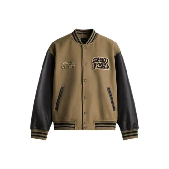 H&M New Year Jackets Men Beige/Black