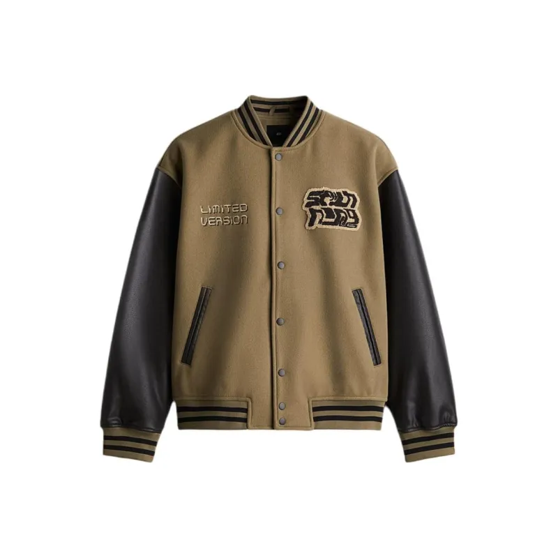 H&M New Year Jackets Men Beige/Black-0