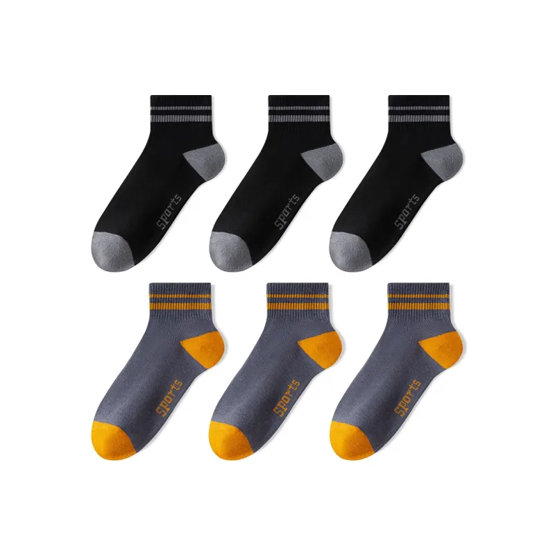 Urban Beauty Mid Calf Socks Men's 6 Pack-35