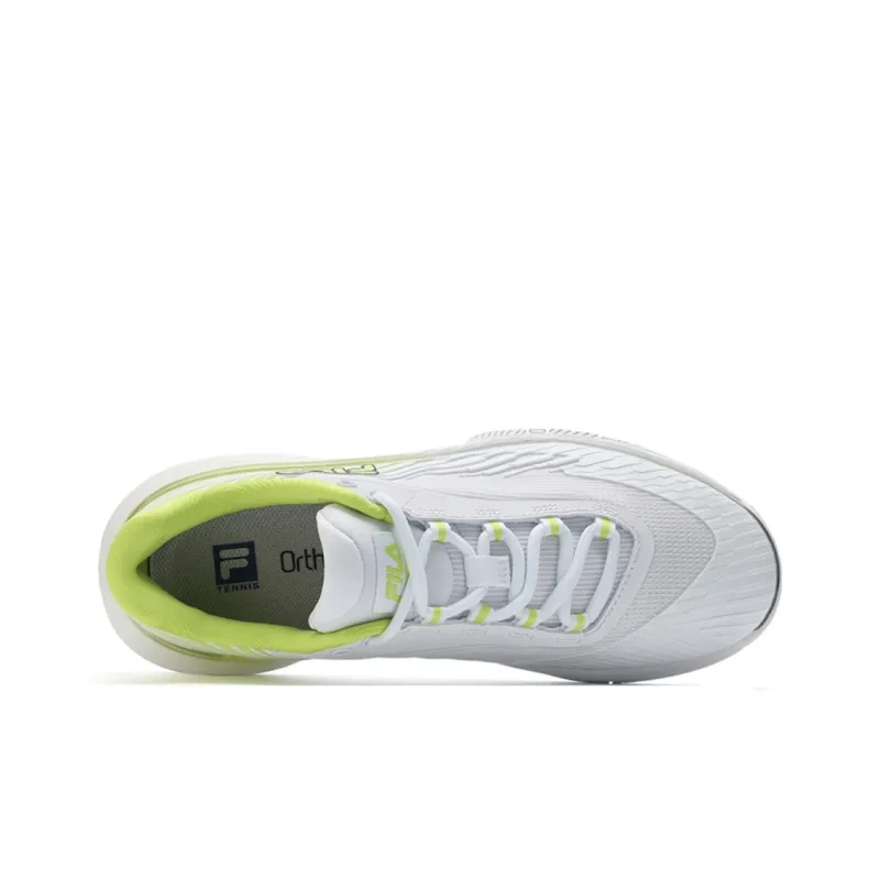 FILA Athletics Low Top Tennis Shoes Women's Yellow White-2