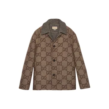 GUCCI Maxi GG jacquard Wool Jacket
