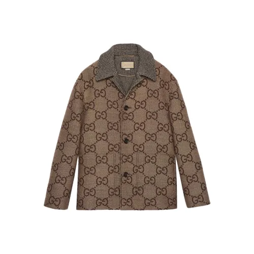 GUCCI Maxi GG jacquard Wool Jacket