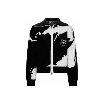 TIWILLTANG Jackets Coats Men's Hex Ink Black