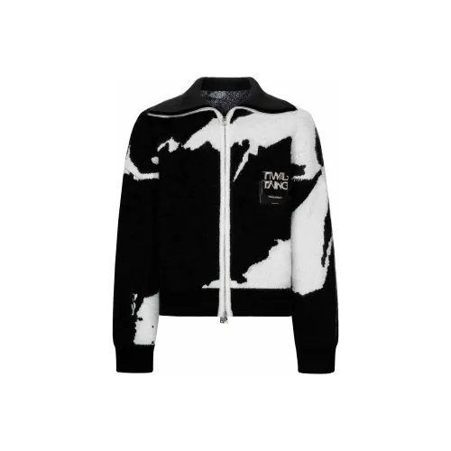 TIWILLTANG Jackets Coats Men's Hex Ink Black
