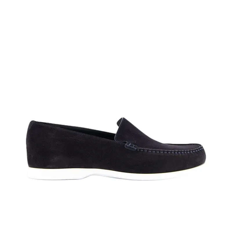 MANOLO BLAHNIK Monaco Casual Shoes Men's Dark Blue-1