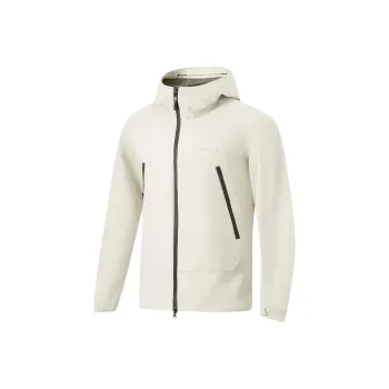 LiNing Lotus Leaf Jackets Coats Men's Silver Birch Gray