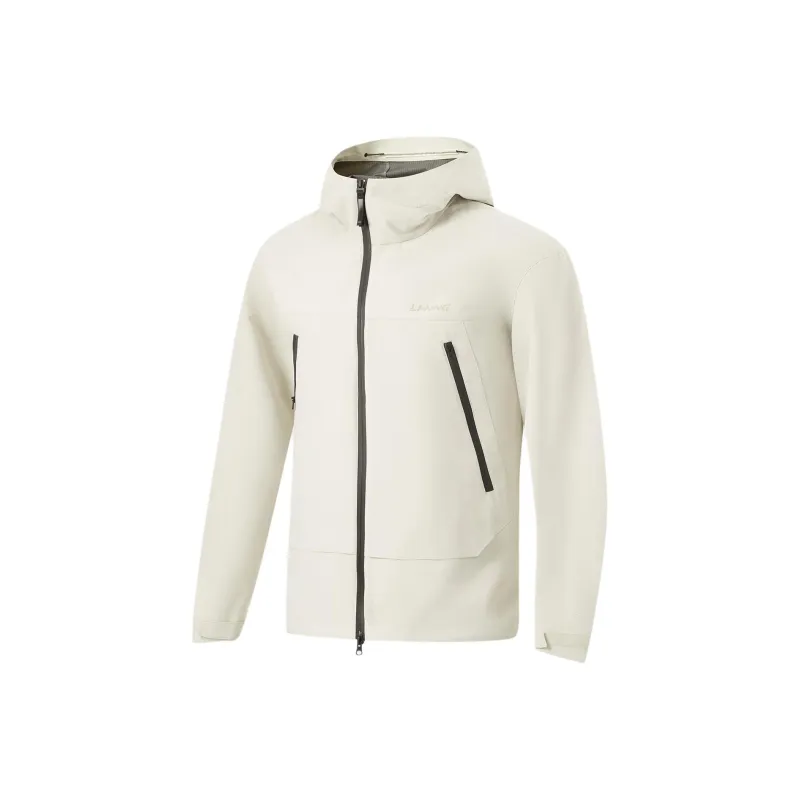 LiNing Lotus Leaf Jackets Coats Men's Silver Birch Gray-0