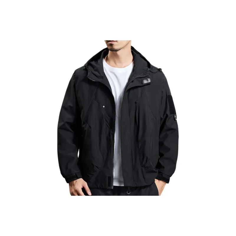 【dme】 Water Resistant Windproof Quick Drying Cold Resistant Windbreaker Jacket Unisex-0