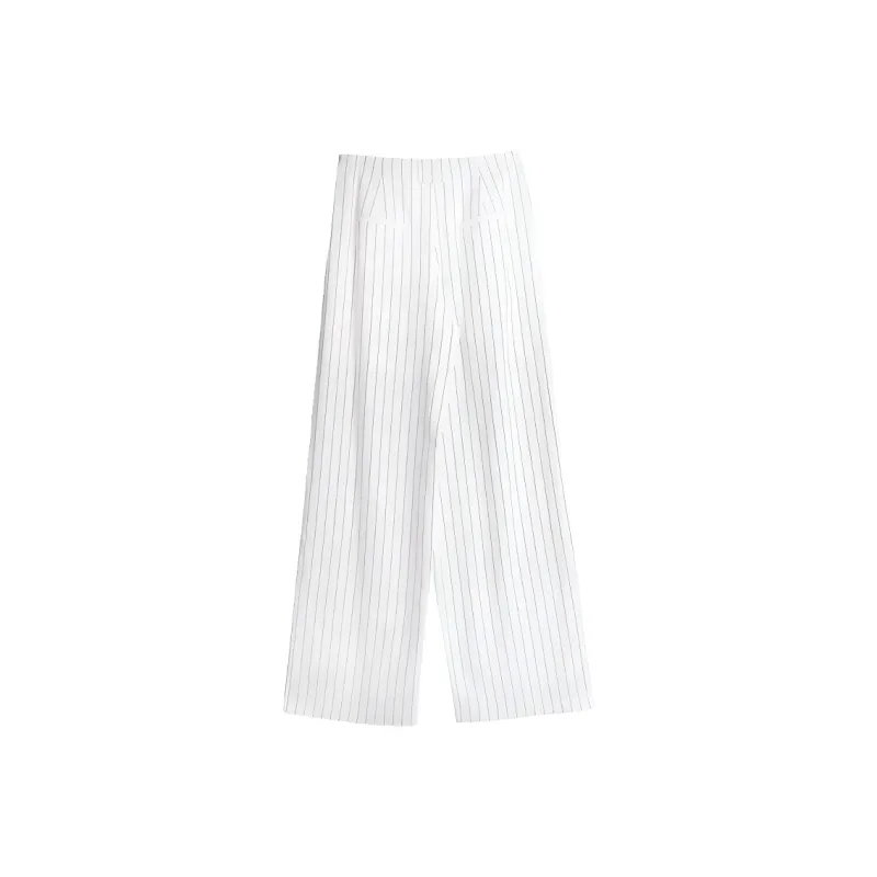 ELLE Casual Pants Women's White-1