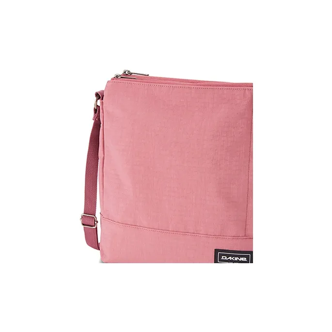 Dakine Nylon Fabric Laptop Bag, Shoulder Bag, Crossbody Bag Regular Unisex Gray/Pink/Ecru-4