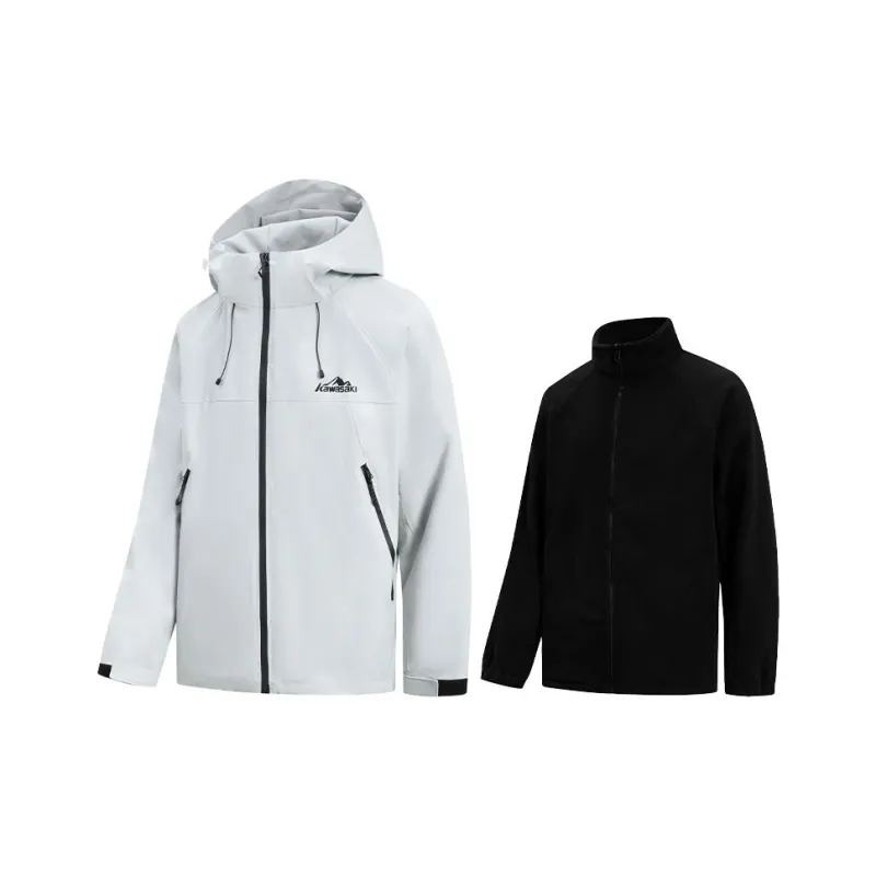 Kawasaki Windproof Wear Resistant Warm Water Repellent Coat Unisex-17
