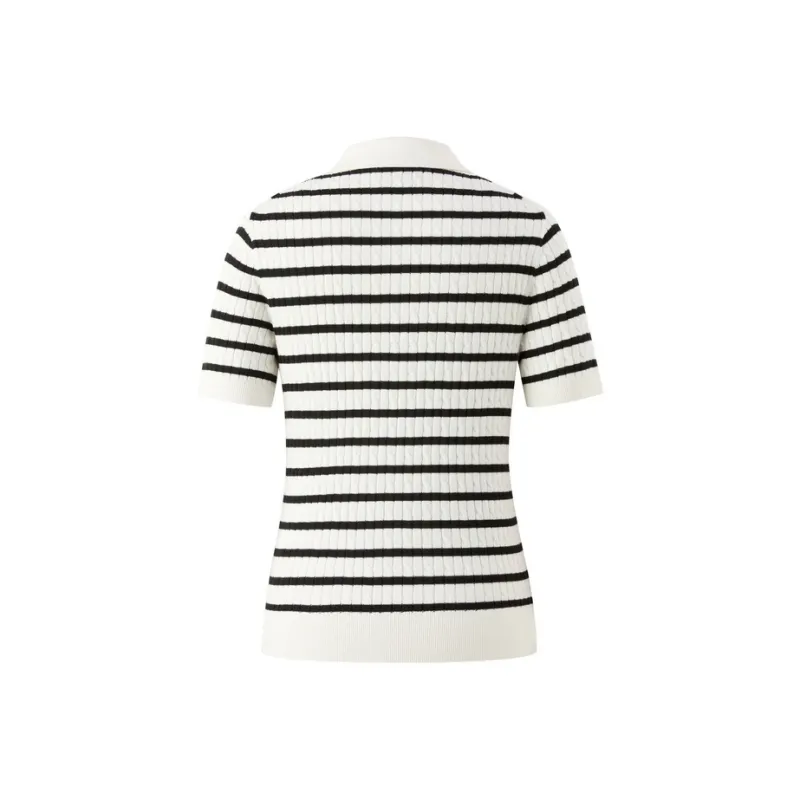 E.land Knitwear Women's Color Block-1