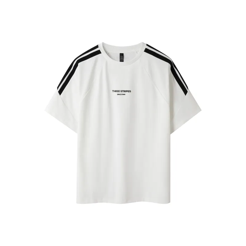 Adidas 3 Stripes T Shirt Men's White-0