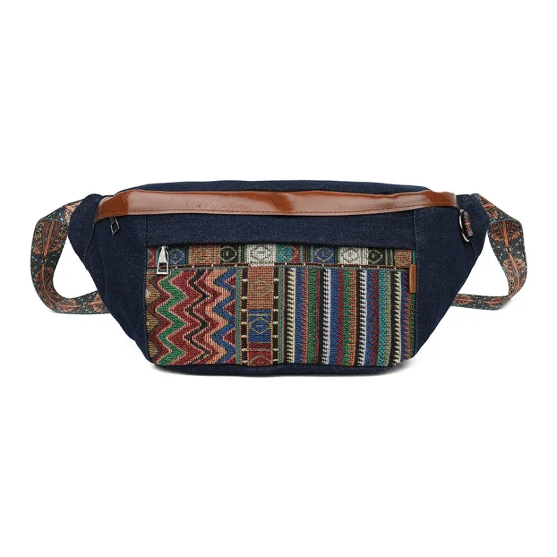 Wenpercy Denim Sling Bag Regular Women's Multicolor-3