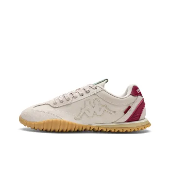 Kappa Back to Back Anti Slip Wear Resistant Low Top Casual Shoes Unisex Beige Brown Red