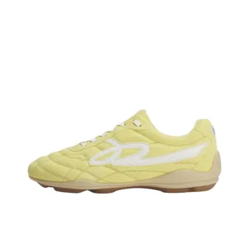 GOOD BAI Low Top Casual Shoes Unisex Light Yellow White
